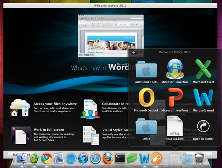microsoft office 2011 for mac 10.9.5